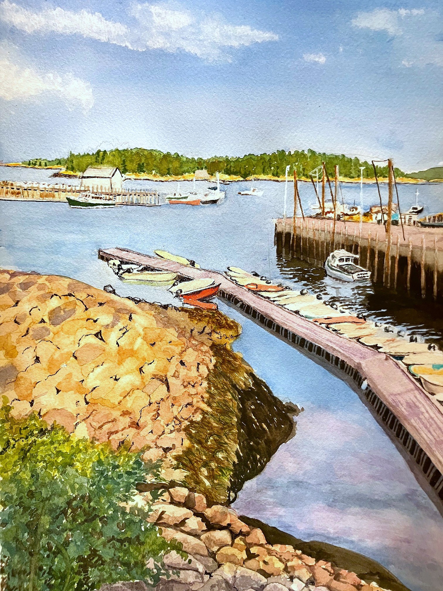 Dories, Stonington Dock